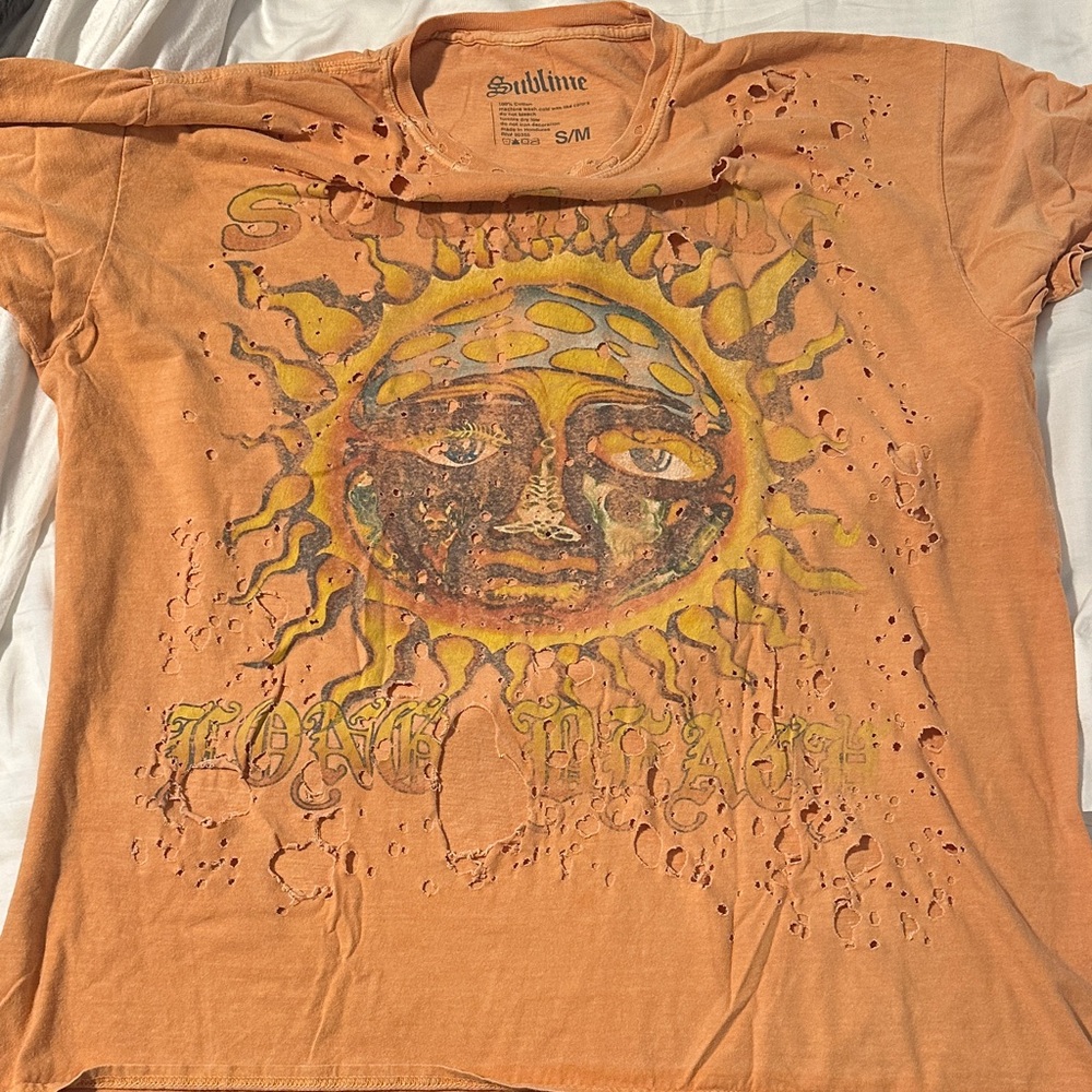 Sublime Orange Graphic Tee